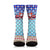 Hawaii Flag Santa Claus Pattern Christmas Crew Socks - Noel Style - AH - Polynesian Pride