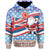 Hawaii Flag Santa Claus Pattern Christmas Hoodie Noel Style - Polynesian Pride