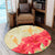 Hawaii Flower Hibiscus Round Carpet - AH - Polynesian Pride