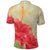 Hawaii Flower Hibiscus Polo Shirt - Polynesian Pride