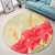 Hawaii Flower Hibiscus Round Carpet - AH - Polynesian Pride