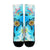 Hawaii Fresh Beach Turtle Plumeria Crew Socks - AH - Brian Style - Polynesian Pride