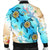 Hawaii Fresh Beach Turtle Plumeria Bomber Jacket - AH - Brian Style - Polynesian Pride