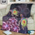 Hawaii Galaxy Turtle Hibiscus Premium Blankets - AH - Polynesian Pride