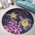 Hawaii Galaxy Turtle Hibiscus Round Carpet - AH - Polynesian Pride