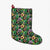 Hawaii Hibiscus And Plumeria Green Christmas Stocking - Polynesian Pride