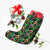 Hawaii Hibiscus And Plumeria Green Christmas Stocking - Polynesian Pride