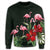 Hawaii Hibiscus Flamingo Sweatshirt - AH - Polynesian Pride