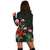 Hawaii Hibiscus Flamingo Hoodie Dress - AH - Polynesian Pride