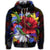 Hawaii Hibiscus Flower Beautiful Zip Hoodie - Polynesian Pride