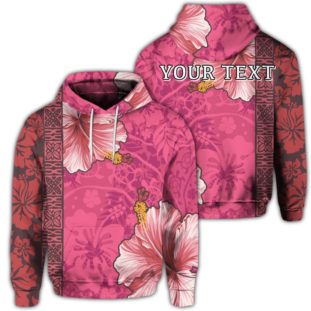 Custom Hawaii Hibiscus Pattern Hoodie Unisex Art - Polynesian Pride