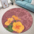 Hawaii Hibiscus Pink Round Carpet - AH - Polynesian Pride