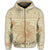 Hawaii Hibiscus Plumeria Kanaka Polynesian Vintage Zip Hoodie - Polynesian Pride