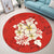 Hawaii Hibiscus Polynesian Round Carpet - AH - Polynesian Pride