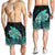 Hawaii Hibiscus Wale Polynesian Men's Shorts - AH - Polynesian Pride