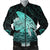 Hawaii Hibiscus Wale Polynesian Bomber Jacket - AH Black Unisex - Polynesian Pride