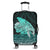 Hawaii Hibiscus Wale Polynesian Luggage Covers - AH Black - Polynesian Pride