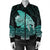 Hawaii Hibiscus Wale Polynesian Bomber Jacket - AH - Polynesian Pride