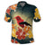 Hawaii Honeycreeper Hibiscus Polo Shirt - Polynesian Pride