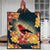 Hawaii Honeycreeper Hibiscus Premium Quilts - AH - Polynesian Pride