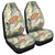 Hawaii Honu Chibi Sea Plumeria Car Seat Covers - AH Universal Fit Black - Polynesian Pride