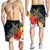 Hawaii Honu Hibiscus Galaxy Men's Shorts - AH - Polynesian Pride