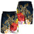 Hawaii Honu Hibiscus Galaxy Men's Shorts - AH - Polynesian Pride