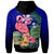 Hawaii Hoodie The Flamingo Hibiscus - Polynesian Pride