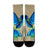 Hawaii Humming Bird Hibiscus Polynesian Crew Socks - AH - Polynesian Pride