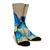 Hawaii Humming Bird Hibiscus Polynesian Crew Socks - AH - Polynesian Pride