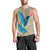 Hawaii Humming Bird Hibiscus Polynesian Tank Top - AH Black - Polynesian Pride