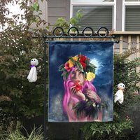 Hawaii Kanaka Colorful Hula Girl Flag - Dinh Style - Polynesian Pride