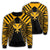 Hawaii Kanaka Football Jersey Polynesian Sweatshirt - Black & Yellow - Victor Style - AH Unisex Black - Polynesian Pride