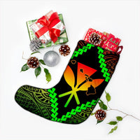 Hawaii Kanaka Kakau Polynesian Christmas Stocking - AH - Polynesian Pride