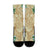 Hawaii Kanaka Maoli Palm Trees Turtle And Sharks Crew Socks - AH - Polynesian Pride