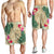 Hawaii Kanaka Maoli Palm Trees Turtle And Sharks Men's Shorts - AH - Polynesian Pride