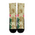 Hawaii Kanaka Maoli Plumeria Palm Trees Hammer Shark Crew Socks - AH - Polynesian Pride