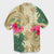 Hawaii Kanaka Maoli Plumeria Palm Trees Hammer Shark Hawaiian Shirt - AH - Polynesian Pride