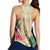 Hawaii Kanaka Maoli Polynesian Flowers Turtle Racerback Tank - AH - Polynesian Pride