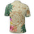 Hawaii Kanaka Maoli Polynesian Flowers Turtle Polo Shirt - Polynesian Pride