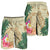 Hawaii Kanaka Maoli Polynesian Flowers Turtle Men's Shorts - AH - Polynesian Pride