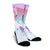 Hawaii Kanaka Map Horizon Turtle Crew Socks - AH - Polynesian Pride