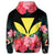 Hawaii Kanaka Tropical Hibiscus Zip Hoodie - Polynesian Pride