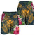 Hawaii Kanaka Turtle Hibiscus Plumerian Polynesia Men's Shorts - Alena Style - AH - Polynesian Pride