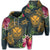 Hawaii Kanaka Turtle Hibiscus Plumerian Polynesia Zip Hoodie Alena Style Unisex Art - Polynesian Pride