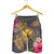 Hawaii Kanaka Turtle Hibiscus Plumerian Polynesia Men's Shorts - Alena Style Purple - AH - Polynesian Pride