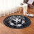 Hawaii Kanaka Turtle Hibiscus Polynesian Round Carpet - Anthea Style - AH - Polynesian Pride