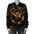 Hawaii Kanaka Turtle Hibiscus Polynesian Bomber Jacket - Anthea Style Gold - AH - Polynesian Pride