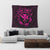 Hawaii Kanaka Turtle Hibiscus Polynesian Tapestry - Anthea Style Pink - AH - Polynesian Pride