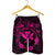 Hawaii Kanaka Turtle Hibiscus Polynesian Men's Shorts - Anthea Style Pink - AH - Polynesian Pride